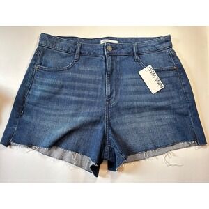 Nine West Denim Cut Off Shorts Women's Size‎ 12 NWT